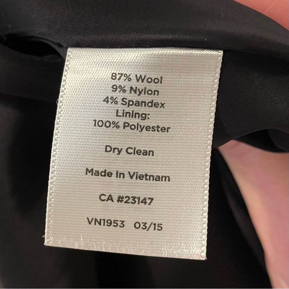 Talbots Womens Black Short Sleeve Dress Size 8 - Picture 8 of 8